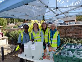 Supporting Willen Cycle Sportif: 100 mile stop point in Silverstone 31 August 2025.
